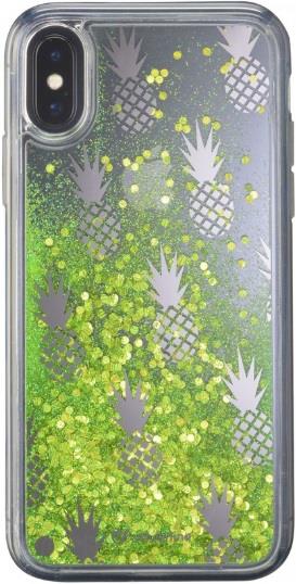 CELLULAR LINE Custodia cover per iPhone X Cellular Line Stardust Pineapple